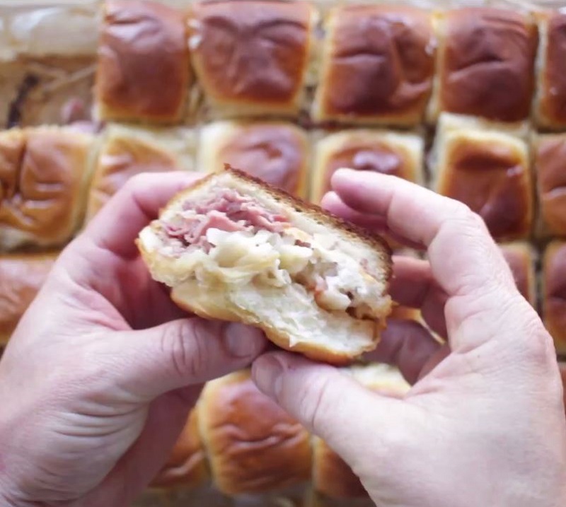 Corned Beef, Guinness and Mustard Sliders Recipe