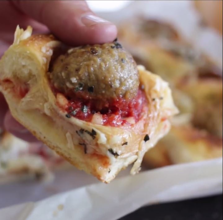 Mini Meatball Parmesan Sliders Recipe