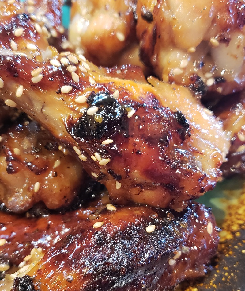 Miso Caramel Chicken Wings Recipe