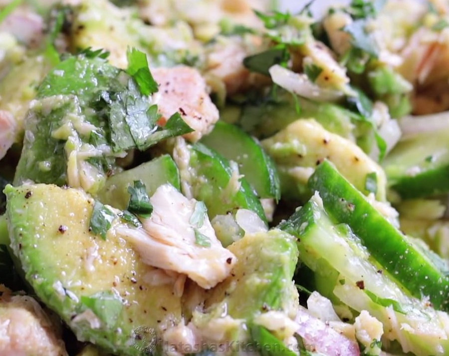 Avocado Tuna Salad Recipe