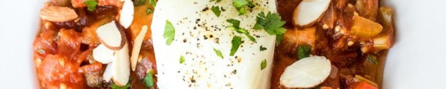 Eggplant Caponata with Cod (Sicilian Eggplant Salad) Recipe