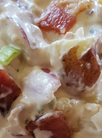 Bacon and Blue Cheese Potato Salad Recipe