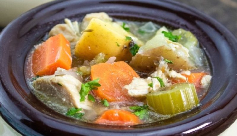 Slow Cooker Chicken Vegetable Stew Recipe