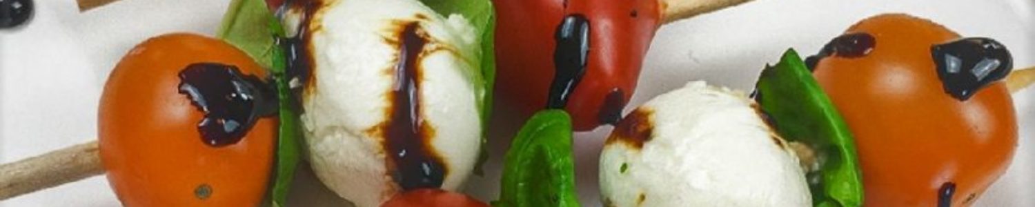 Caprese Salad Skewers with Balsamic Glaze Recipe